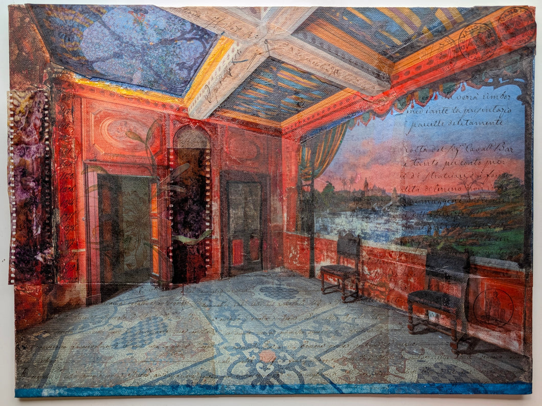 Villa Hallway with Negative