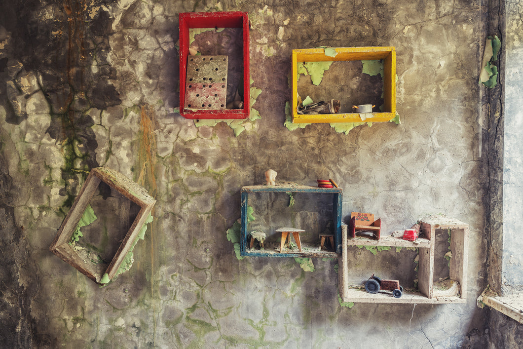 Toys on Shelf