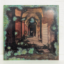 Load image into Gallery viewer, Red Asylum Corridor on Copper
