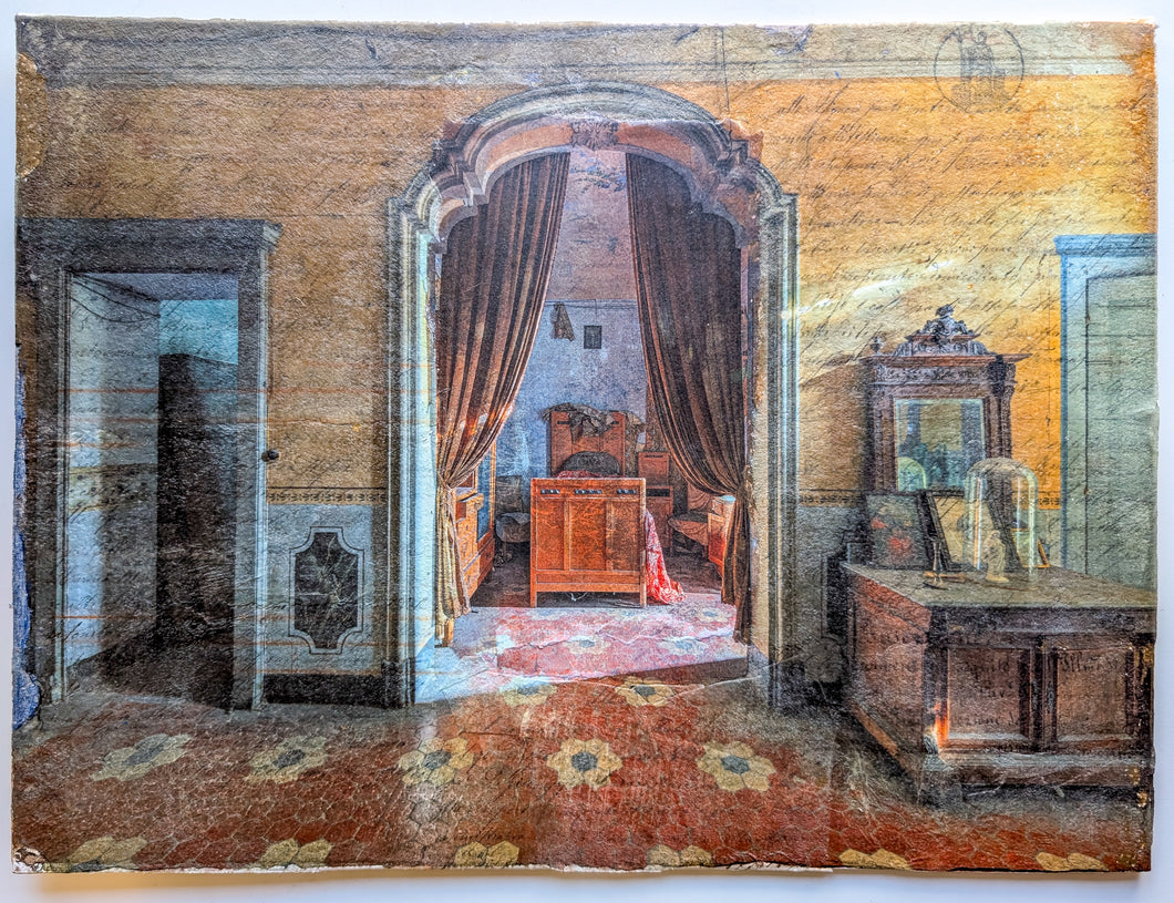 Villa Bedroom with Script